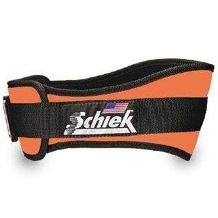 Schiek Sports Schiek S-2006ORXS 6 in. Original Nylon Belt; Orange - Extra Small S-2006ORXS